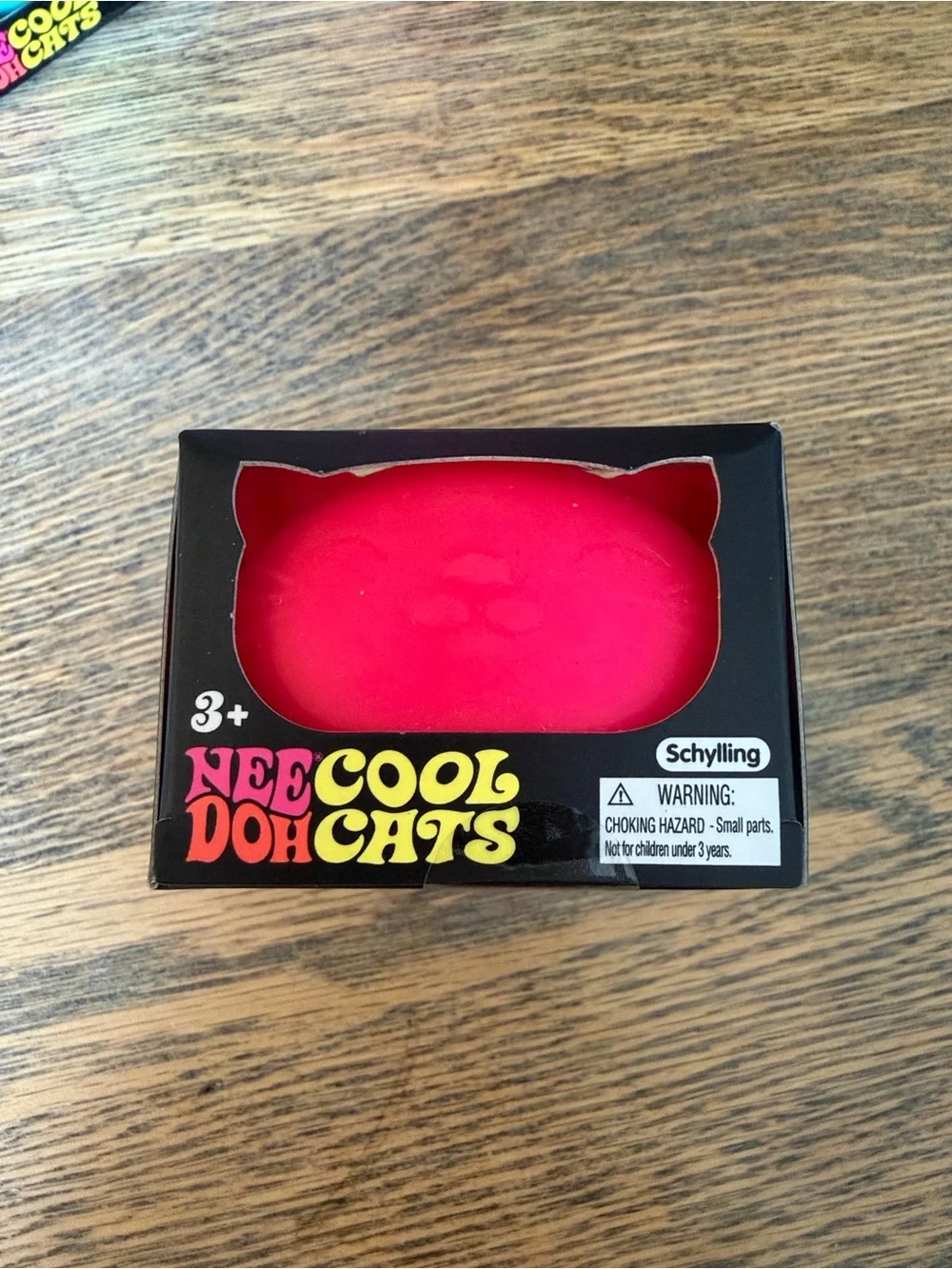 AUTHENTIC NeeDoh Cool Cats Red Cat Squishy Stress Toy by Schylling
